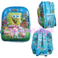ราคา LeD (เท่านั้น) กระเป๋าเป้ลายนูน Spongebob character สําหรับเด็ก (21375478871)