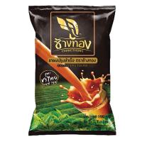 ราคา ชาผงปรุงสำเร็จ ตราช้างทอง สูตรชาไทย 190 กรัม (22188981817)