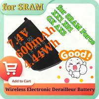 ราคา 7.4V 600mAh 4.44Wh ความจุสูง Li-ion เปลี่ยนแบตเตอรี่สําหรับ SRAM Force XX1 X01 GX AXS ไร้สายอิเล็กทรอนิกส์ Derailleur แบตเตอรี่ (45810644144)