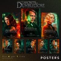 ราคา Poster fantastic beasts the secrets of dumbledore โปสเตอร์ สัตว์มหัศจรรย์: ความลับของดัมเบิลดอร์ (harry potter)(villian) (16945410867)