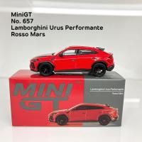 ราคา MiniGT No.657 Lamborghini Urus Performante Rosso Mars (27608592627)