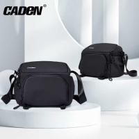 ราคา CADeN Carden กระเป๋ากล้องสะพายไหล่ลําลอง Fuji Canon กระเป๋ากล้องกันกระแทกกันน้ํา Sony Crossbody SLR Bag (52111474570)