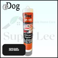 ราคา DOG Silicone Sealant 280 ML ซิลิโคน ซิลิโคนแห้งเร็ว ซิลิโคนอเนกประสงค์ ซิลิโคนติดทนทาน ( มี 3 สีให้เลือก ดำ/ขาว/ใส ) (23504541468)