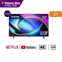 ราคา Toshiba ทีวี 55Z670RP สมาร์ททีวี 55 นิ้ว 4K VIDAA Mini LED รุ่น 55Z670RP ปี 2025 (41661433213)