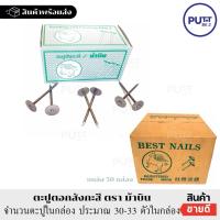 ราคา (ยกลัง 50ก) ตะปูตอกสังกะสี ตราม้าบิน ตะปูหมวก (25717728725)