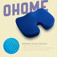ราคา OHOME Gel Flex Memory Foam เบาะรองนั่งเก้าอี้สํานักงาน รถยนต์ โต๊ะ รถเข็น - บรรเทาอาการปวดหลัง - Kusyen Kerusi (46360475076)