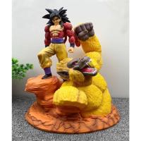 ราคา (พร้อมส่ง)โกคูร่าง4กับลิงยักษ์ 34cm ดราก้อนบอล ฟิกเกอร์ โมเดล Goku SS4 & Giant Ape Dragon Ball Figure Dragonball (15651017746)