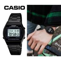 ราคา นาฬิกา CASIO รุ่น B640WB-1A นาฬิกา สไตล์ Vintage สายแสตนเลสสีดำ ใส่ได้ทั้งชายและหญิง ของแท้100% รับประกันสินค้า1ปีเต็ม (11303659634)
