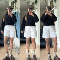 ราคา กางเกง3 ส่วน ทรงสวย แต่งกระเป๋าชายกางเกงลูกไม้ (48601677650)