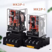 ราคา ถูก! Relay ของแท้ รีเลย์ Omron MK2P-I 24V 220V 12V 48V 110 AC DC ซ็อกเก็ต i ร้านเราส่งทุกวัน (43372670617)