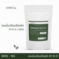 ราคา 500G/1KG ปุ๋ยสูตร 21-0-0 แอมโมเนียมซัลเฟต ปุ๋ยไนโตรเจน เร่งการเจริญเติบโต / Ammonium sulfate 21-0-0 + 24S - Chemrich (17492820236)