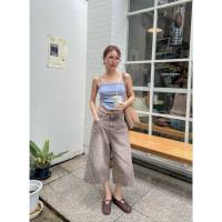 ราคา Glamclothes BURMU BROWN กางเกงยีนส์ทรงดี ใส่แล้วดูขายาว ขาไม่บาน ไม่เด๋อ สีเทาน้ำตาลหม่นเก๋ๆ ใส่ง่าย (29788942904)