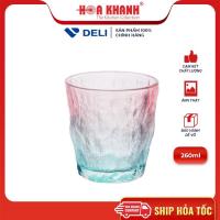 ราคา Deli Solid Pink ถ้วยแก้ว 260ml และ 305ml - DEKB047-1P และ DEKB047-2P (52257316548)