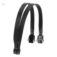 ราคา Iny Power Cable 6Pin 2 หญิง GPU Video Card 12PIN สําหรับกราฟิกการ์ดสาย Splitter RTX30 Series RTX3070 RTX3090 (44220479671)