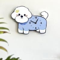 ราคา สร้างสรรค์แขวนหมีสไตล์ใหม่ใบ้ตกแต่งกว่านาฬิกาศิลปะลูกสุนัขนาฬิกาน่ารักหางกระดิกนาฬิกาแขวนผนังเดิมใบ้ อิล35 (26444764636)