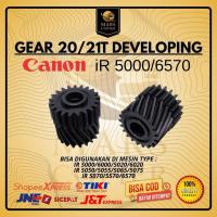 ราคา GEAR 20/21T DEVELOPING CANON IR 5000 6000 5020 6020 IR 6570 5075 5570 (49958473514)