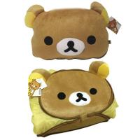 ราคา toyzoner Rilakkuma หมอน ผ้าห่ม 2 in 1 95 x 150 ซ.ม. - Brown (9402537638)