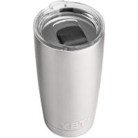 ราคา YETI Rambler 20oz แก้วเก็บความร้อนสแตนเลสพร้อมฝาปิด MagSlider (43780423393)