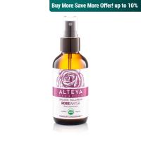ราคา Alteya Organics, Organic Bulgarian Rose Water (Rosa Damascena) – Amber Glass Bottle, 240ml (22985101171)