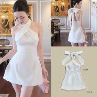 ราคา เดรสขาวออกงาน งานเวียด งานป้ายLinda (26405346079)