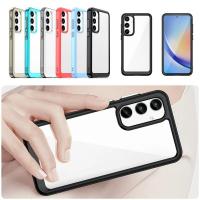 ราคา SAMSUNG สําหรับSamsung Galaxy A57 A37 A55 A35 A17 A16 LTE A56 A25 A15 5Gกรณีใสสีสันขอบนุ่มซิลิโคนสําหรับSamsungA55 SamsungA35 SamsungA16 A16LTEกันชนกลับกรณี (26706853434)