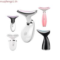 ราคา ANLAN เครื่องนวดหน้ายกกระชับ＋เครื่องนวดคอ กําจัดริ้วรอย ระบบEMSสั่นสะเทือน ทําความร้อน-เย็น (57808771512)