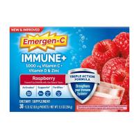 ราคา Emergen-C Immune+ Vitamin C Supplement Powder for Immune Support, Raspberry, 30 Ct, for Adults (26905641269)