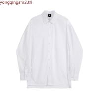 ราคา เสื้อนักศึกษา เสื้อเชิ้ตสีขาวผู้หญิง MYQ เสื้อเชิ้ตแขนยาวสไตล์เกาหลี สำหรับผู้ชาย แบบหลวมๆ อินเทรนด์ในฤดูใบไม้ร่วง (57710869398)