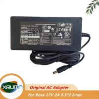 ราคา ของแท้ NU60-6170200-อะแดปเตอร์ I3 AC/DC P/N 302251-001 17V 2A 34W สําหรับ Bose Music Monitor M2 พร้อมแหล่งจ่ายไฟปลาย 5.5x2.1 มม. (46558087934)