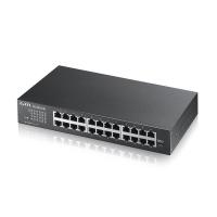 ราคา Gigabit Switching Hub 24 Port ZYXEL GS1100-24E (11") (14806758277)
