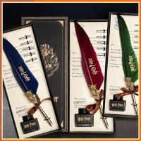 ราคา ปากกาจุ่มนกฮูก SG Harry Potter School of Witchcraft และชุดขนนก Wizardry Harry Potter วันเกิด (45253335688)
