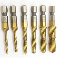 ราคา ชุดดอกสว่านต๊าปเกลียว HSS ( สีทอง ) ขนาด 6 ตัวชุด (40768194808)
