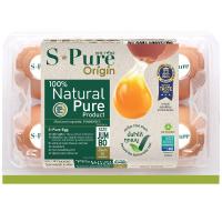 ราคา เอสเพียวไข่ไก่จัมโบ้ แพค 6ฟอง S Pure Jumbo Eggs Pack 6pcs. [หมายเลขบาร์โค้ด 8852043354471 ] (40329649708)