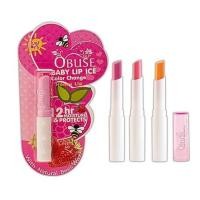 ราคา (OB-1172) ลิปมันเปลี่ยนสี โอบิวซ์ Obuse Baby Lip Ice color change (21156777300)