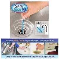 ราคา แท่งทำความสะอาดท่อน้ำ sani Stick กันท่ออุดตัน ไร้กลิ่นรบกวน (726098385)
