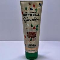 ราคา ของใหม่ ของแท้ 100% bath & body works Cozy Vanilla Bourbon Ultimate Hydration Body Cream (40980732323)