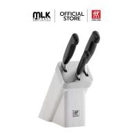 ราคา ZWILLING ชุดมีดพร้อมบล็อกไม้รุ่น Four Star 4 ชิ้น สีขาว N35134520 (26019588933)