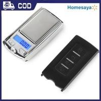 ราคา Homesaya เครื่องชั่งดิจิตอลขนาดเล็กพกพาได้, 200กรัม/100กรัม0.01กรัมสำหรับเครื่องประดับสเตอร์ลิงทองน้ำหนักคอด (57361318864)