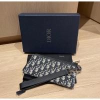 ราคา [CO211201480] Dior / Saddle Oblique Zip Long Wallet (13859750277)