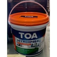 ราคา TOA 201 รูฟซีล ขนาด 4 กก. สีขาว TOA Roofseal กันน้ำรั่วซึม กันซึมดาดฟ้า หลังคารั่ว ดาดฟ้ารั่ว อะคริลิคกันรั่วซึม (25433078271)