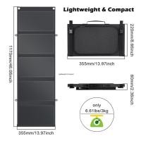 ราคา แผงโซลาร์เซลล์พับได้ขนาด 70W ดีไซน์ขนาดใหญ่ รองรับการชาร์จเร็วด้วยพอร์ต Type-C PD และ USB ชาร์จพลังงานแสงอาทิตย์ฉุกเฉินแบบพกพา (46161360194)