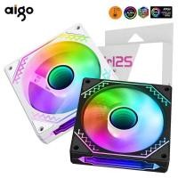 ราคา Aigo กล่อง AIR12S สำหรับเกมคอมพิวเตอร์ พัดลม RGB 120 มม. PWM ระบายความร้อน CPU พัดลมระบายความร้อน 3p (56251204502)