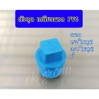 ราคา ฝาอุดท่อพีวีซีเกลียวนอก ฝาครอบท่อพีวีซีเกลียวนอกขนาด1/2"(4หุน),3/4"(6หุน),1" (10235111307)