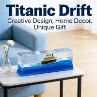ราคา ห้องนั่งเล่นเรือล่องเรือเครื่องประดับสร้างสรรค์ขวดของเหลวดริฟท์ตกแต่งลอยเรือไททานิค (48360968841)