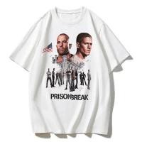 ราคา COD ผู้ชายเสื้อT Vintage Tv Series Prison Breakความงามเสื้อผ้าMichael Scofield Y2kเสื้อStreetwearพิมพ์เสื้อยืดผ้าฝ้ายด้า (27789712382)