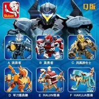 ราคา Pacific Rim II ฟิกเกอร์หุ่นยนต์ Transformer Robot Fit Compatbile With Leading Brands 418 ชิ้น (1567623034)