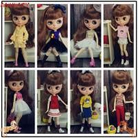 ราคา ANHUITYJ Elegant กางเกงยีนส์กางเกง,อุปกรณ์ DIY แฟชั่นเสื้อยืดกระโปรงเส้นด้าย,คุณภาพสูงมินิน่ารักชุดHoodiesสําหรับazone19 ICY DBSตุ๊กตาBlythe (48959155034)