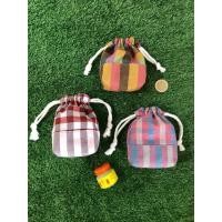 ราคา ถุงผ้าหูรูดผ้าขาวม้า ของฝาก ของชำร่วย งาน hand made (25120014506)
