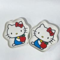 ราคา จานคิตตี้ ซานริโอ้ hello kitty sanrio (24891080762)