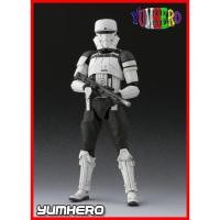 ราคา [งานแท้ 100%] S.H.Figuarts โมเดล ฟิกเกอร์ สตาร์วอร์ส Model BANDAI Star Wars Combat Assault Tank Commander (Rogue One) (2517424170)